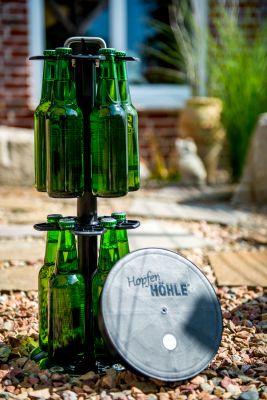 HopfenHöhle® LIFT - Das Original Flaschenkühler Bierkühler Garten